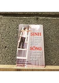 Bộ 52 Bookmark Cảm Hứng - Fususu Card Red từ #105 tới #156 - Các Câu Nói Hay Truyền Cảm Hứng Sống - Hình Ảnh Châm Ngôn Tạo Động Lực Mạnh - Đựng Trong Hòm Kho Báu Sáng Tạo Dễ Thương