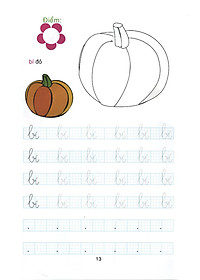 Sách Chuẩn Bị Cho Bé Vào Lớp 1: Tô Chữ Cái Và Tô Màu (Quyển 1)