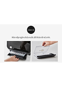 Lò nướng chân không kết hợp chức năng hấp Lock&Lock EJF693GRY Steam Air Fryer Oven (12.5 Lít) - Hàng chính hãng