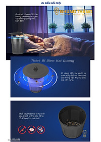 Đèn Bắt Muỗi Rạng Đông - Máy Bắt Muỗi Thông Minh Rạng Đông DBM01 Không Tạo Mùi, Không Gây Ồn, An Toàn - CÓ VIDEO