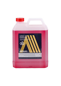 Nước Làm Mát Động Cơ Màu Đỏ AISIN Long Life Coolant 20% 4 Lít LCPM20A4LR - Nhập Khẩu Chính Hãng
