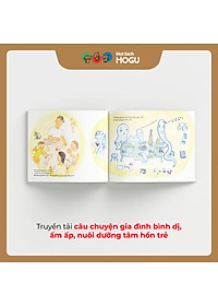 Truyện Ehon bé 3-4-5 tuổi - Một ngày của gia đình ma