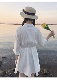 Áo Sơ Mi Nữ Form Dài Che Quần Cá Tính SM013 MayHomes