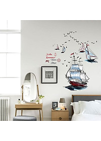 Decal dán tường Vector Ships SK9310