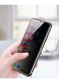 Kính cường lực dành cho iPhone Xs/X Full 3D MIPOW KING BULL chống nhìn trộm - Hàng chính hãng