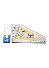 THƯỚC KE VUÔNG INOX SHINWA 12101