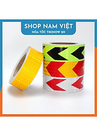 Băng Keo Phản Quang Hình Mũi Tên Cảnh Báo Ban Đêm