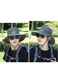 Mũ Nón Vành Che Nắng Chống Tia UV Travellers Có Dây Đeo Tiện Dụng Khi Đi Câu Cá Leo Núi