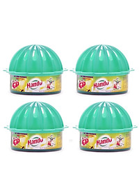 Bộ 4 sáp thơm Hando 87g Hương Chanh