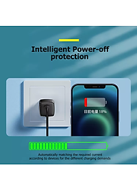 Sạc Nhanh Baseus 20W USB C Hỗ Trợ Sạc Nhanh Type C PD Cho iPhone - Công Nghệ Power Delivery 3.0 QC 3.0 - Hàng Chính Hãng