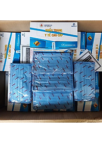 Khẩu trang 2 lớp kháng khuẩn Khánh An chuyên dùng đi ngoài mưa hộp 50 cái