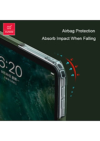 Ốp lưng thể thao chống sốc mỏng 8.8mm cho iPad Pro 11 2021 Chip M1 / iPad Pro 11 2020 hiệu XUNDD Beetle Series Gen 2 mặt lưng trong suốt viền màu chết liệu TPU bảo vệ toàn diện - hàng nhập khẩu