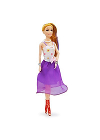 Đồ Chơi Duka: Búp Bê Thời Trang - Tím Duyên Dáng DK81118