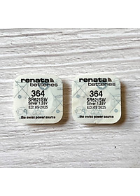 Pin Renata SR621SW 364 Thuỵ Sĩ Viên Rời Cho Đồng Hồ Đeo Tay
