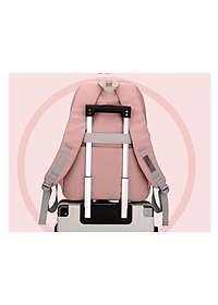 Balo nữ sinh đi học không thấm nước cao cấp phong cách hàn quốc 15.6"