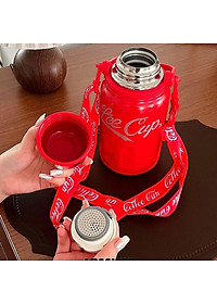 Bình Giữ Nhiệt Coffe Cup Dung Tích 1200ml 800Ml. Bình Đựng Nước Bằng Chất Liệu Inox 316 Cao Cấp