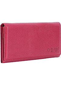 Bộ Thắt Lưng Và Ví Nữ Da Bò Huy Hoàng HT5111-HT3121 (Đỏ)