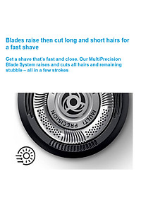 Máy cạo râu khô và ướt cao cấp thương hiệu Philips S5390/12 - Hàng Nhập Khẩu