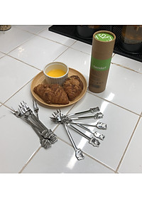 Bộ 12 nĩa xiên trái cây hiệu Berndorf 6 hình con gấu