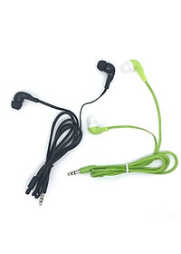 Tai Nghe Nhét Tai Nhiều Màu Cổng 3.5mm Dây Dài 1m