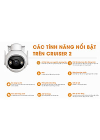 Camera IP Wifi IMOU Cruiser GS7EP 3MP và 5MP có màu ban đêm, đàm thoại 2 chiều - Hàng chính hãng