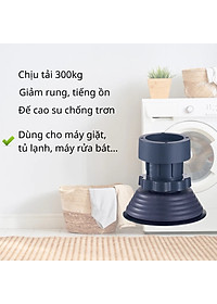 Bộ 04 chân đế cao su chống rung máy giặt   - HT SYS - Đế chống rung máy giặt - Đế chống ồn máy giặt, máy sấy,tủ lạnh, bàn ghế - Giao màu ngẫu nhiên