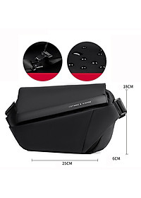 Túi đeo chéo nam cao cấp phong cách Hàn Quốc BEE GEE – DCN9064