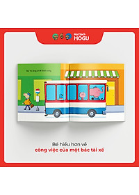 Truyện Ehon bé 1-2-3 tuổi - Bác lái xe buýt Voi