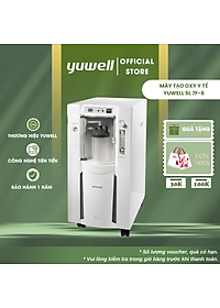Máy Tạo Oxy Y Tế Tại Nhà Yuwell 7F-6 / 7F-6W  - Oxy Tinh Khiết Đạt Tiêu Chuẩn Y Tế 93% - Lưu Lượng Tối Đa 5 L/phút - Hỗ Trợ Bệnh Nhân Suy Tim, Suy Phổi, Rối Loạn Hô Hấp