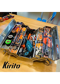 Thùng đựng đồ nghề kirito chất liệu inox 201 và inox 304 cao cấp với nhiều kích thước khác nhau