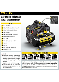 Máy nén khí không dầu 6L Stanley Fatmax DST101/8/6