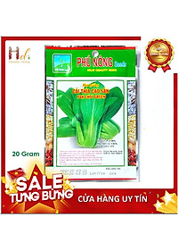 Hạt Giống Cải Thìa ( Cải Bẹ Lớn - Cải Chíp ) 20Gr- Trồng Rau Xanh Rau Sạch Bằng Đất Sạch, Mùn Dừa Và Phân Hữu Cơ - Phú Nông