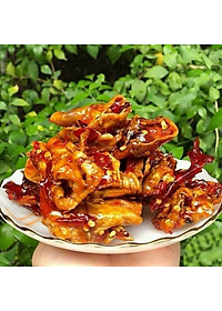 Mực rim sa tế đã chế biến ăn liền gói 1kg là món ăn ngon ơi là ngon của shop Đặc Sản Biển Phan Thiết NGỌC DŨNG. Hạn sử dụng 6 tháng kể từ ngày đặt hàng