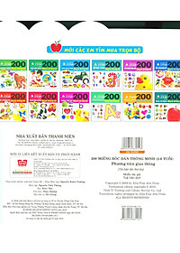 Sách 200 Miếng Bóc Dán Thông Minh - Phương Tiện Giao Thông (Tái Bản 2018)