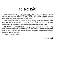 Bồi Dưỡng Năng Lực Tự Học Toán 3 (NângTầm Kiến Thức - Phát Triển Tư Duy)