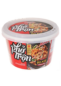 Thùng 12 Hộp Phở Trộn Bò Sốt Tương Đen Cung Đình Kool (80g / Hộp)