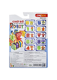 Đồ Chơi Lắp Ráp Biến Hình Robot Chữ Số 0 - Cresta DK81222