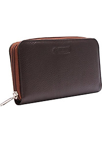 Ví Nữ Huy Hoàng HT3143 (9.5 x 19 cm) - Nâu