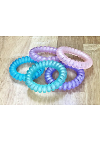Combo 5 Dây Buộc Tóc Cao Su Đủ Màu Cá Tính