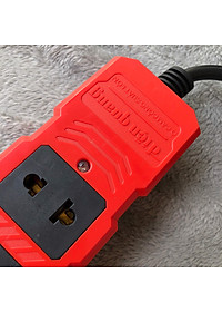 Ổ cắm Công suất lớn Điện Quang ĐQ ESKHP 3RB 2M (3 lỗ, màu đỏ đen, dây dài 2m)