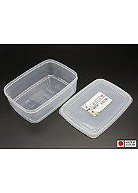 Hộp thực phẩm chữ nhật Nakaya 1300ml hàng nội địa Nhật Bản K.305#