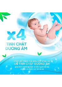 Combo 3 gói Khăn ướt làm sạch tinh khiết dành cho bé Oma&Baby với công thức Chlorhexidine Digluconate kháng khuẩn an toàn, dịu nhẹ trong khăn ( 3 gói 85 tờ ) - Combo 3 packages of  Oma&Baby premium baby wet wipes ( 85 sheets per package)
