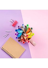 Hộp 20 Bút Lông Màu Pastel Rửa Được Washable Fiber Pen - Colokit SWM-C008