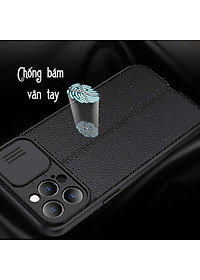 Ốp lưng kéo nắp kiểu mới dành cho iPhone 11 / 12 / 13 / 14 / 11 Pro / 12 Pro / 13 Pro / 14 Pro / 11 Pro Max / 12 Pro Max / 13 Pro Max / 14 Pro Max / 12 Mini / 13 Mini / 14 Plus - Hàng chính hãng