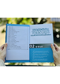 Combo 2 Cuốn Sách Đánh Thức Tài Năng Toán Học 1 và 2 -  Sách Song Ngữ ( Việt – Anh) Giúp Trẻ Vừa Học Toán Vừa Ôn Luyện Tiếng Anh, Dành Cho Học Sinh Lớp 1 Đến Lớp 3