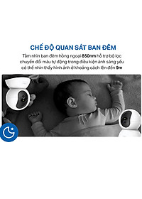 Camera Wifi TP-Link Tapo C220 Độ Phân Giải 2K QHD Quay/Quét 360 Độ Giám Sát An Ninh - Hàng Chính Hãng