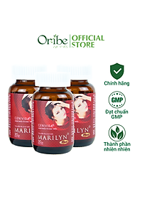 Liệu Trình Tăng Nội Tiết Tố Nữ Marilyn Plus Dân Khang Giảm Khô Hạn Tăng Sinh Lý Nữ Điều Hòa Kinh Nguyệt Hộp 30 viên