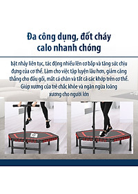 Nơi bán BG Sàn nhún, Đệm bật nhún cao cấp có tay cầm 50INCH Trampoline dành cho mọi lứa tuổi (hàng nhập khẩu)