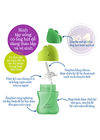 Bình tập uống bằng nhựa có ống hút Philips Avent SCF796/00(200ml/7oz) cho bé từ 9 tháng tuổi