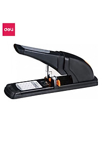 Dập ghim Deli, cỡ lớn 210 trang, Đen, Xám - 1 cái E0395